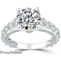 WHITE GOLD DIAMOND ENGAGEMENT RINGS