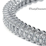 1.80ctw Round Brilliant Diamond Eternity Tennis Bracelet set in 14k White Gold