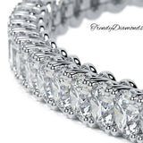 3.25ctw Round Brilliant Diamond Eternity Tennis Bracelet set in 14k White Gold